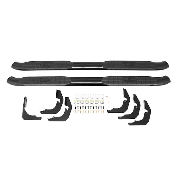 Westin Automotive 07-13 SILVERADO/SIERRA 1500 STD CAB/07-14 2500/3500 (NO 11-14 DSL)PRO TRAXX 4IN OVAL TUBE STEP BAR 21-21405 - main